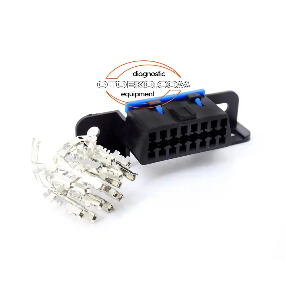 J1962F Obd2 16 Pinli Dişi Ecu Konnektör — Industrial OBD2 Diagnostic Adapter Cable - 9